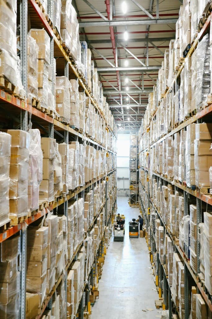 High-bay warehouse rack density, retail supply chain execution demo